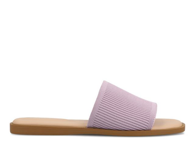 Women's Journee Collection Prisilla Sandals in Lilac color