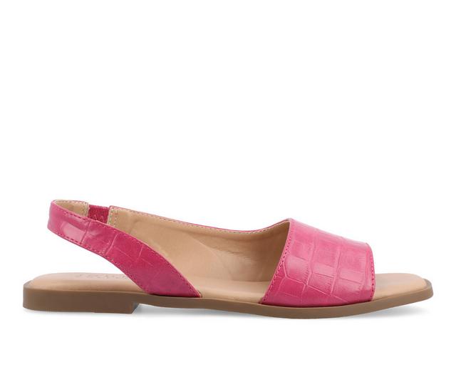 Women's Journee Collection Brinsley Sandals in Pink color