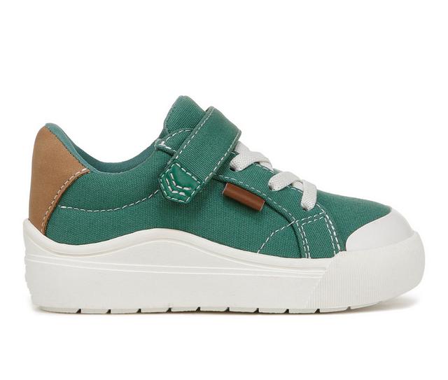 Girls' Dr. Scholls Toddler Time Off Sneakers in Court Green color