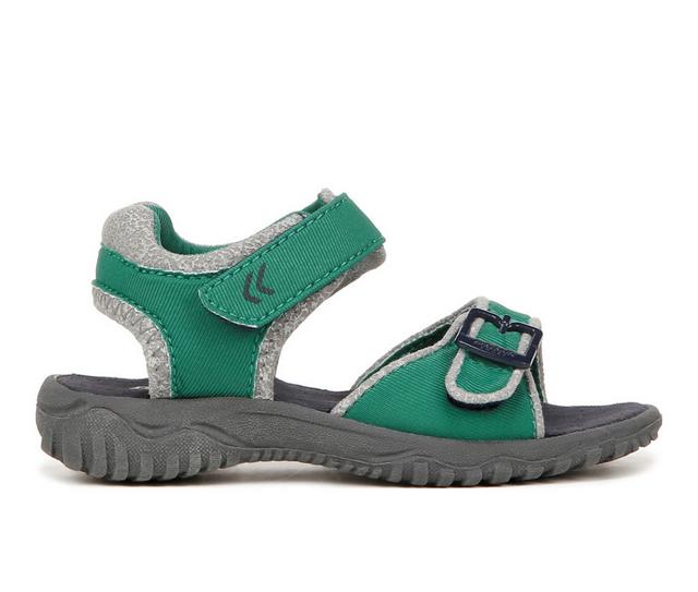 Boys' Dr. Scholls Toddler Time2Play Sandals in Court Green color