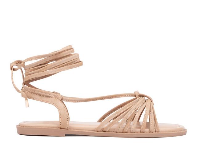 Women's Fashion to Figure Daria Sandals in Tan Wide color