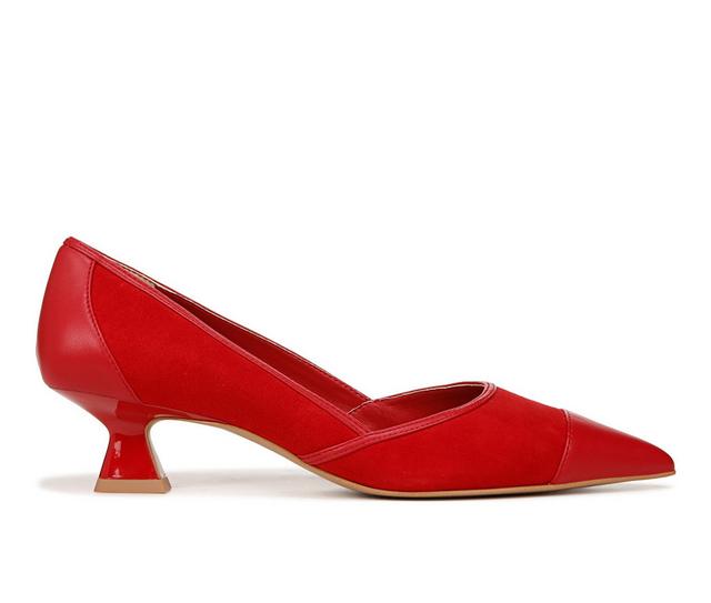 Women's Franco Sarto Darcy Pumps in Cherry Red color