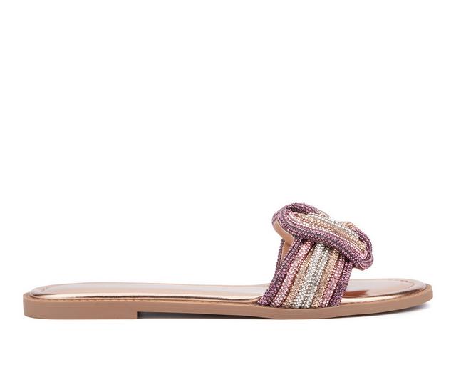Women's Fashion to Figure Tammy Sandals in Rose Gold Wide color