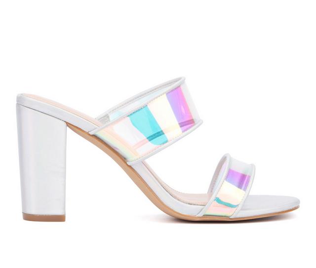 Women's Fashion to Figure Berlynne Dress Sandals in Multi Wide color