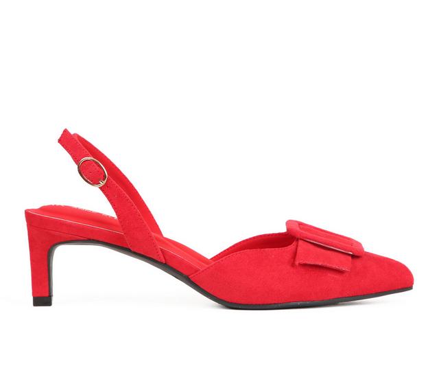 Women's Anne Klein Bernette Pumps in Red color