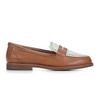 Pecan/White