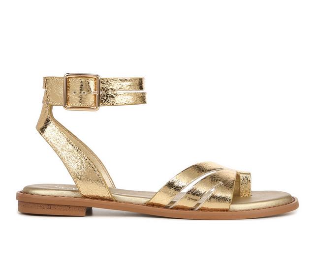 Women's Franco Sarto Greene Sandals in Gold color
