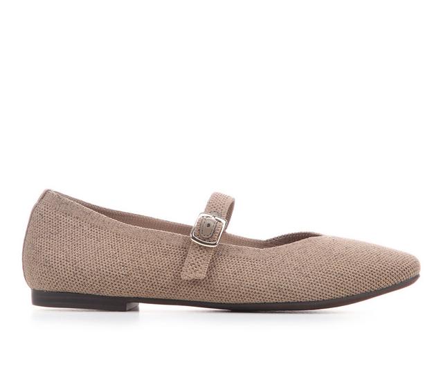 Women's Me Too Serenity 15 Flats in Dune Met Gold color