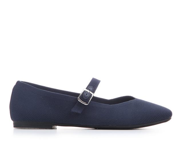 Women's Me Too Serenity 15 Flats in Navy Mesh color