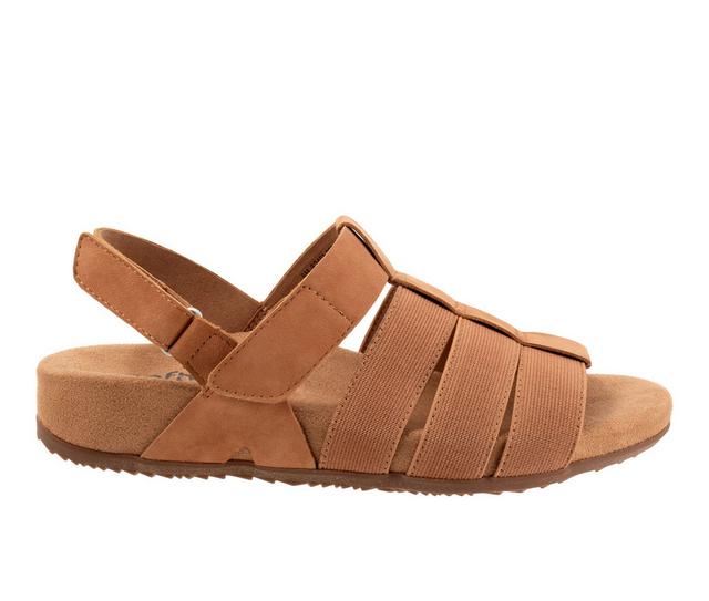 Women's Softwalk Burnaby Sandals in Tan color