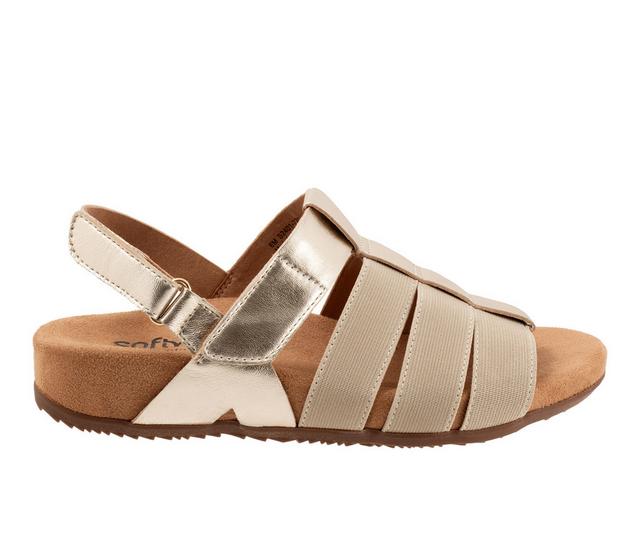 Women's Softwalk Burnaby Sandals in Champagne color