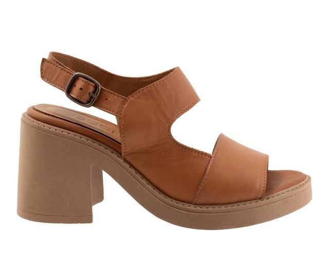 Women's Bueno Myla Dress Sandals in Dark Tan color