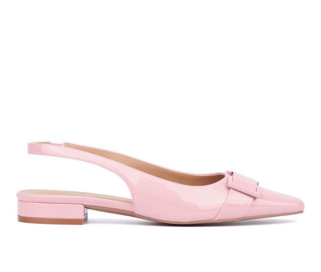 Women's Torgeis Janessa Slingback Flats in Pink color