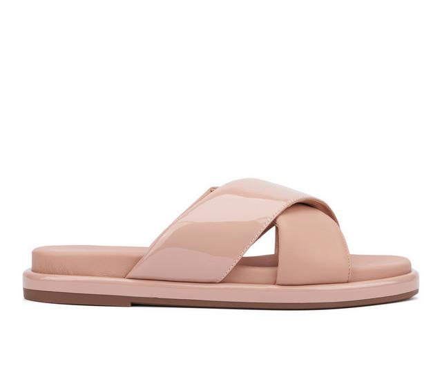 Women's New York and Company Geralyn Sandals in Nude color