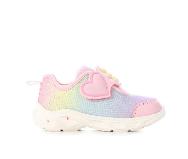 Girls' Carters Toddler & Little Kid Hug 5 Light-Up Sneakers in Multi color