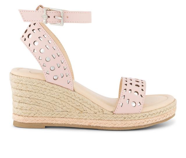 Girls' Jessica Simpson Little & Big Kid Asha Perf Sandals in Blush color