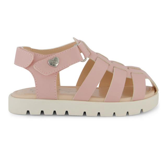 Girls' Jessica Simpson Toddler Tia Fisherman Sandals in Blush color