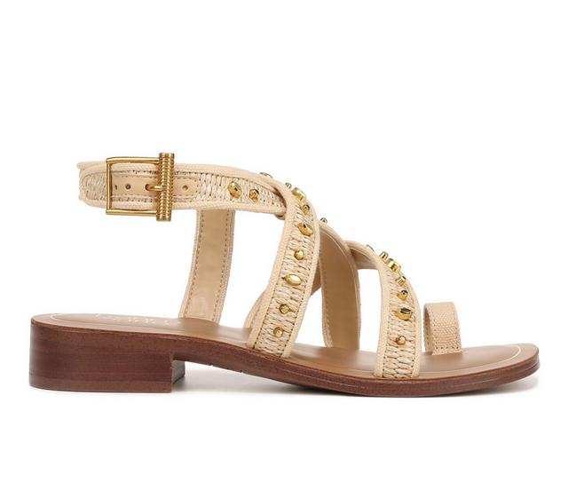 Women's Franco Sarto Ina2 Sandals in Natural Raffia color