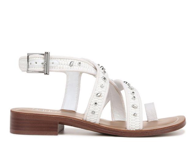 Women's Franco Sarto Ina2 Sandals in White Raffia color