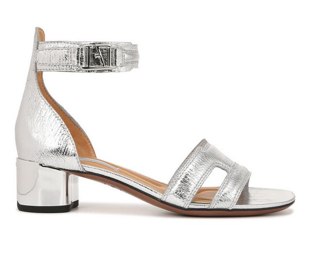 Women's Franco Sarto Nora Dress Sandals in Silver color