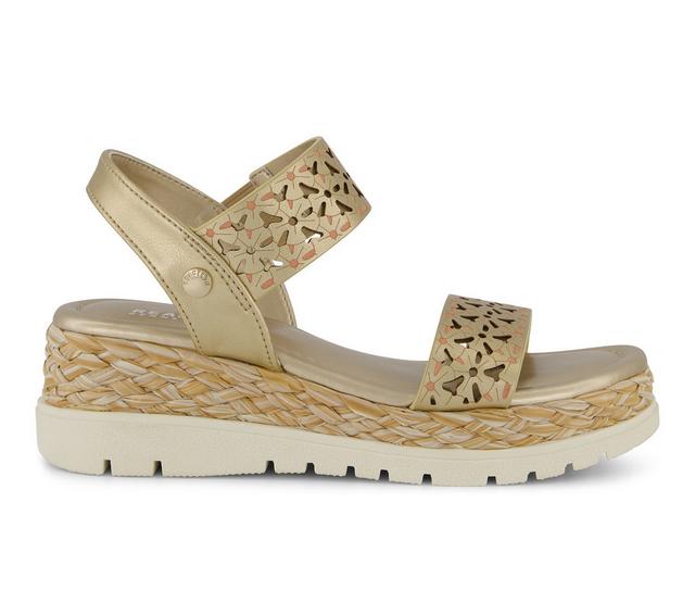 Girls' Kenneth Cole Little & Big Kid Arlo Alyssum Sandals in Soft Gold color