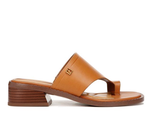 Women's Franco Sarto Sia Dress Sandals in Tan Leather color