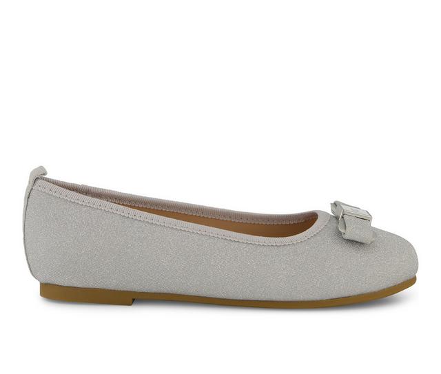 Girls' Kenneth Cole Little & Big Kid Daisy Rylee Flats in Silver color