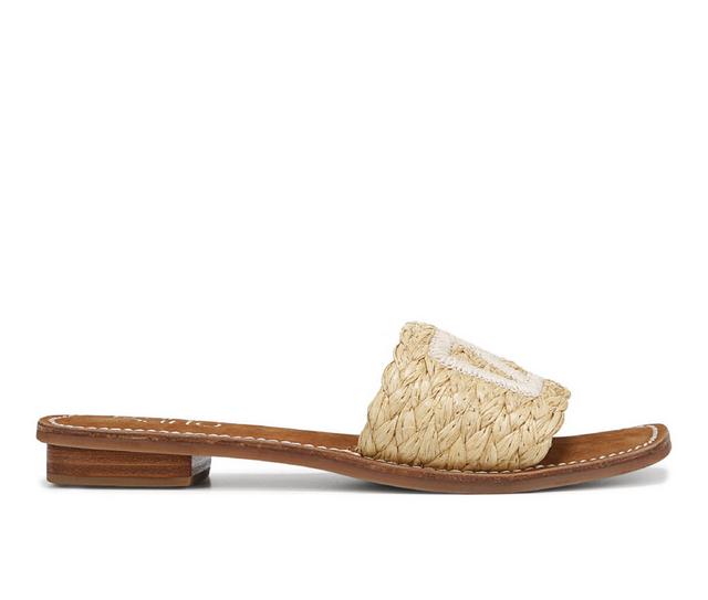 Women's Franco Sarto Tina 5 Sandals in Natural Raffia color