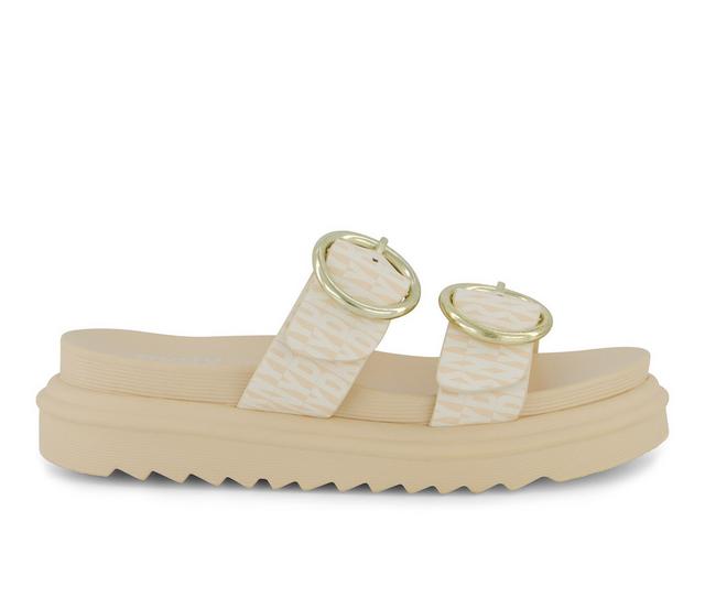 Girls' DKNY Little & Big Kid Lucile Lorena Fisherman Sandals in Champagne color