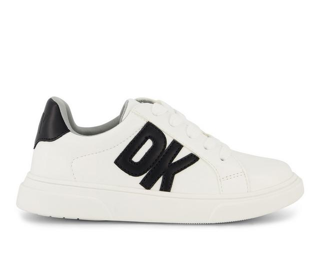 Girls' DKNY Little & Big Kid Celia Bonnie Sneakers in Black/White color