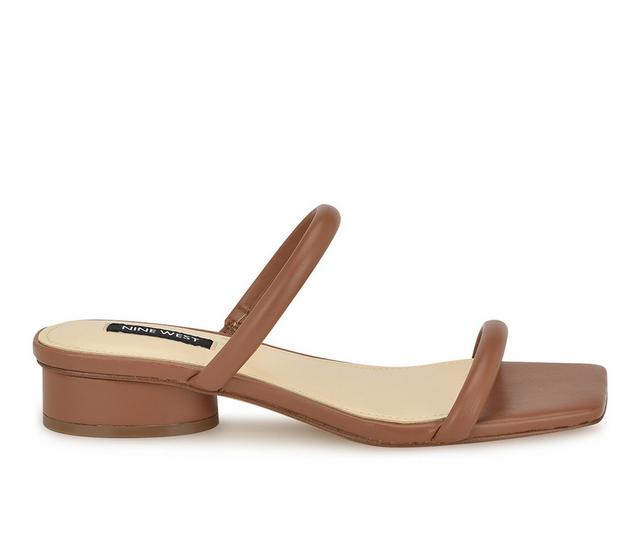 Women's Nine West Morella Dress Sandals in Pecan color