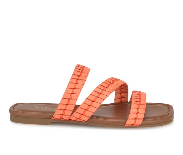 Women's Nine West Quinlea Sandals in Orange color