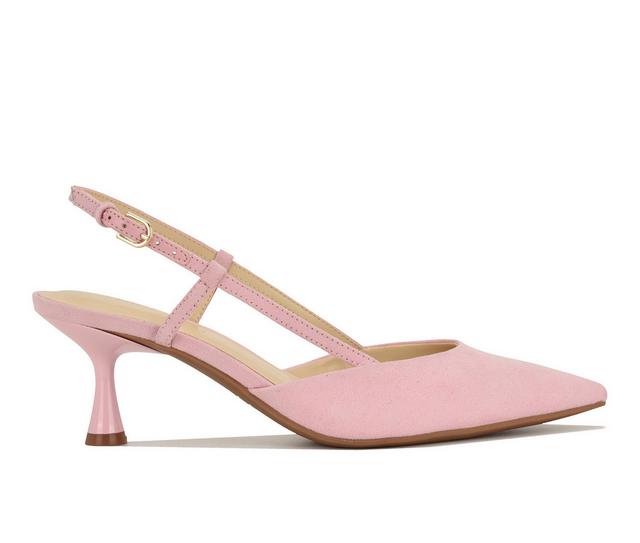 Women's Nine West Rowen Slingback Pumps in Pink color