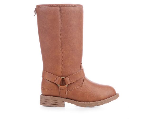 Girls' Carters Infant & Toddler & Little Kid Liat 2 Boots in Brown color