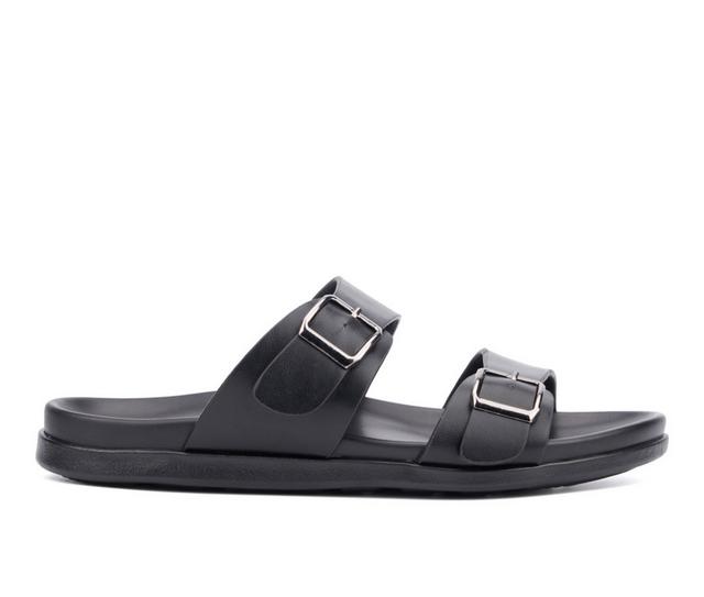 Men's New York and Company Edan Outdoor Sandals in Black color
