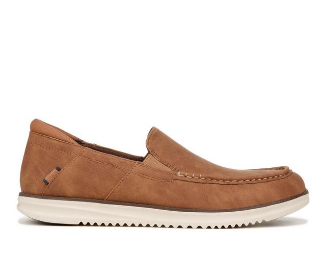 Men's Dr. Scholls Sync Chill Casual Loafers in Tan Brown color