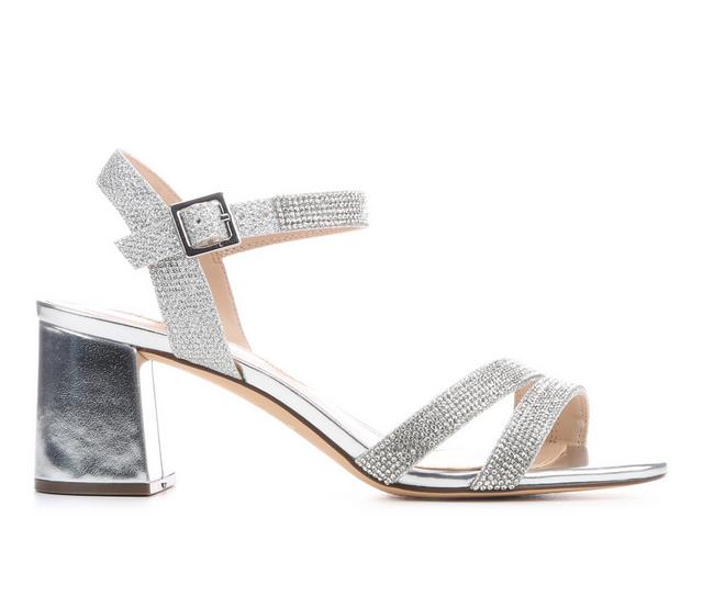 Women's N by Nina Brixie Special Occasion Shoes in Silver color