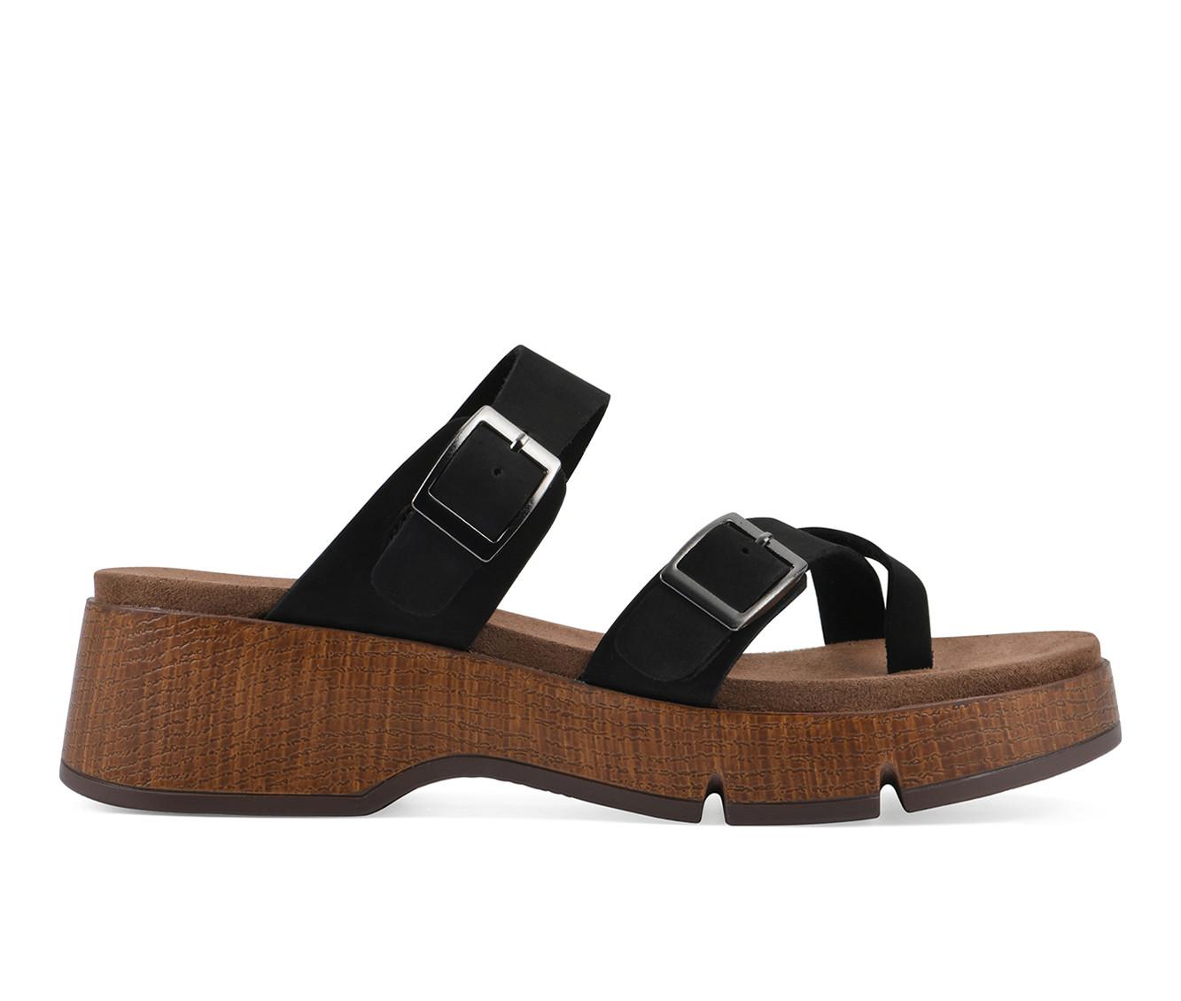 Women's White Mountain Lefter Wedge Sandals