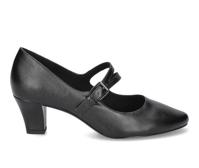 Women's Easy Street Meryl Mary Jane Pumps in Black color