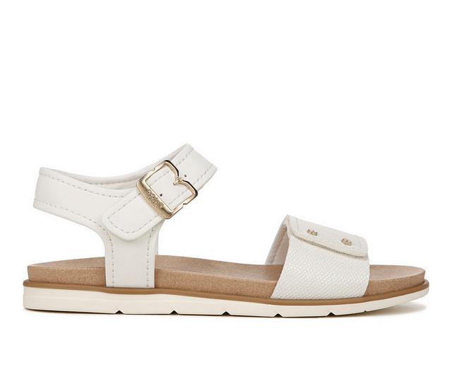 Women's Dr. Scholls Nicely Sun Sandals in Off White color
