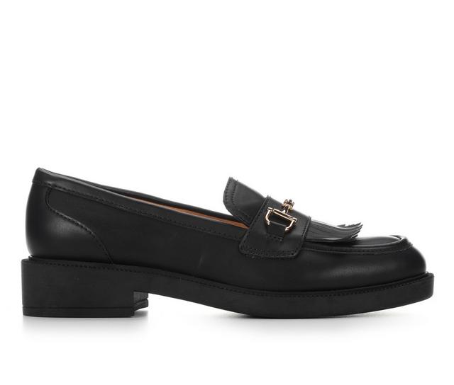 Women's Unisa Latika Loafers in Black color