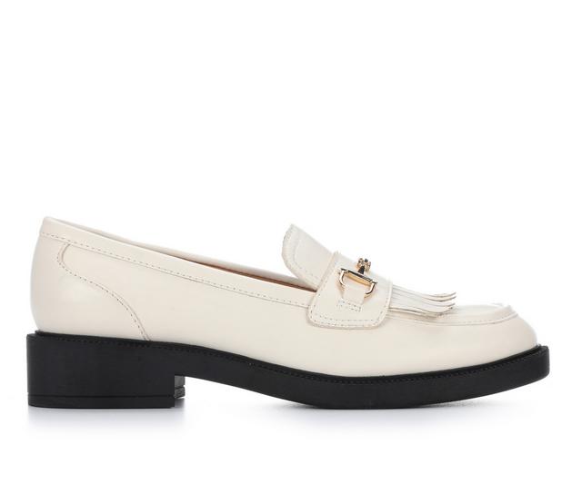 Women's Unisa Latika Loafers in Chic Cream color