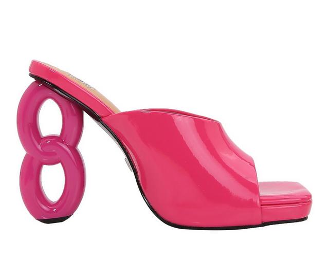 Women's Ninety Union Cancun Dress Sandals in Fuchsia color