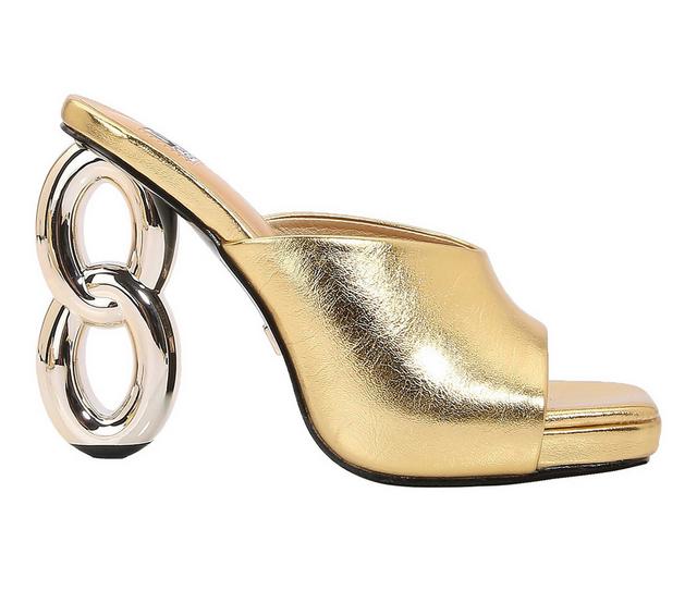 Women's Ninety Union Cancun Dress Sandals in Gold color