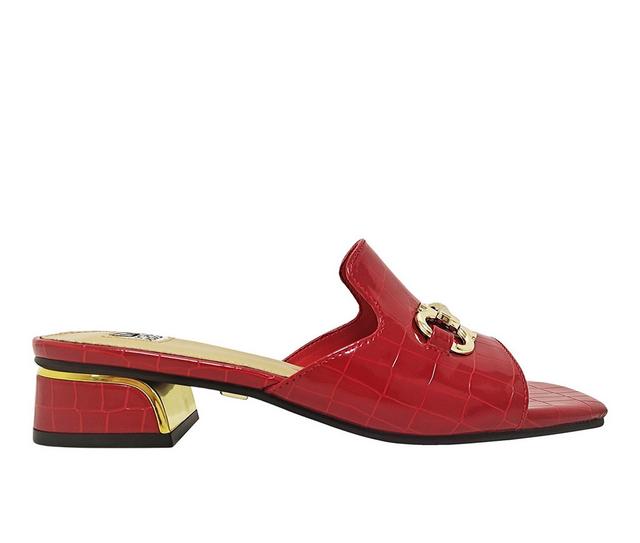 Women's Ninety Union Expo Dress Sandals in Red color