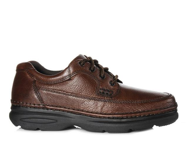 Men's Nunn Bush Cameron Casual Oxfords in Brown color