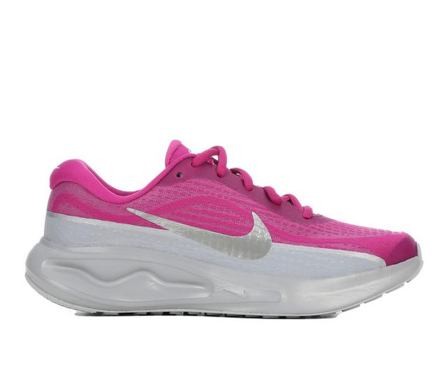 Women's Nike Journey Run PRM Running Shoes in Pur/Met Sil/Gry color