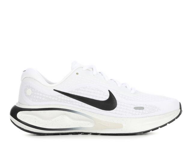 Women's Nike Journey Run PRM Running Shoes in Wht/Blk/Gry color