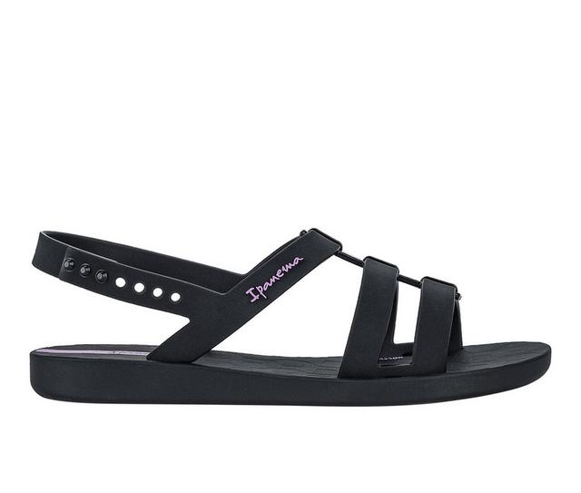 Girls' Ipanema Little & Big Kid Go Style Sandals in Black color