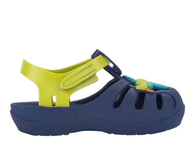 Kids' Ipanema Toddler Summer XII Sandals in Blue/Green color